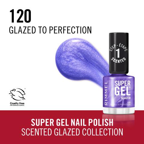 Rimmel London Super Gel Scented Glazed Nails nagellak 120 Glazed To Perfection 12 ML