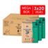 Etos Puur & Zacht Luierbroekjes Maxi Maat 4 9-15 kg Megabox 60 stuks