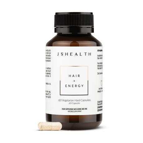 JS Health hair + energy 60 caps