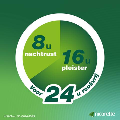 Nicorette Pleister 25 MG Nicotine 7 Stuks