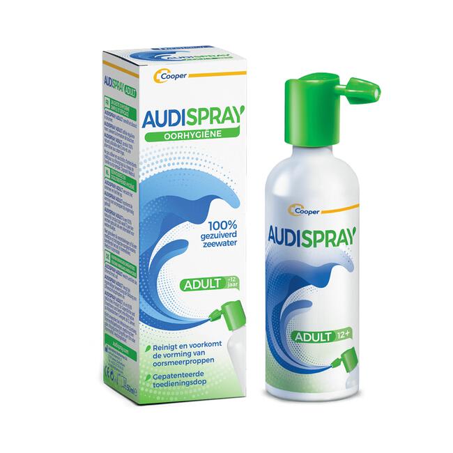 Audispray Adult 50ml oorhygiëne: ter voorkoming van oorsmeer en