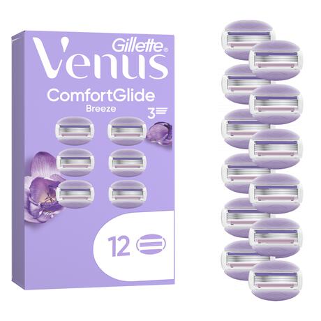 Gillette Venus ComfortGlide Breeze Navulmesjes 12 stuks
