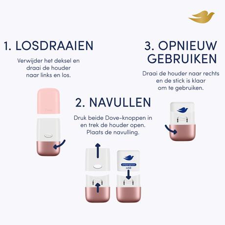 Dove Red Fruit Deodorant Refill 35 ML