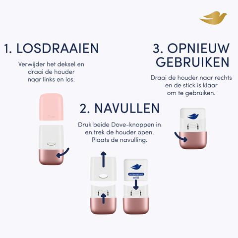 Dove Red Fruit Deodorant Refill 35 ML