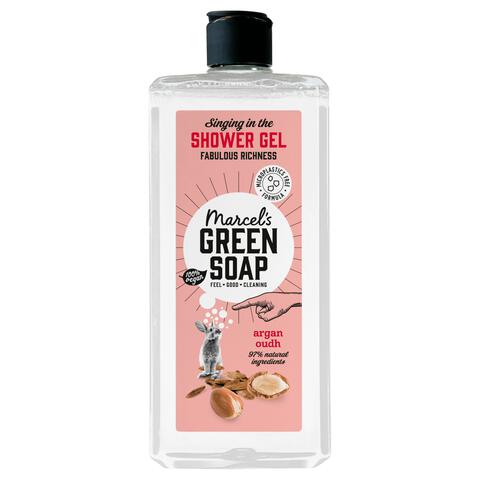 Marcel's Green Soap Argan & Oudh Showergel 300 ML