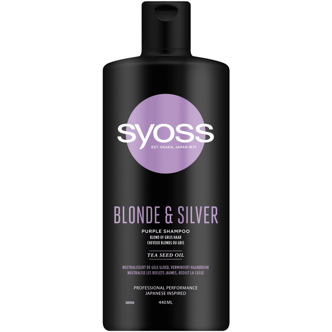 syoss shampoo blonde silver