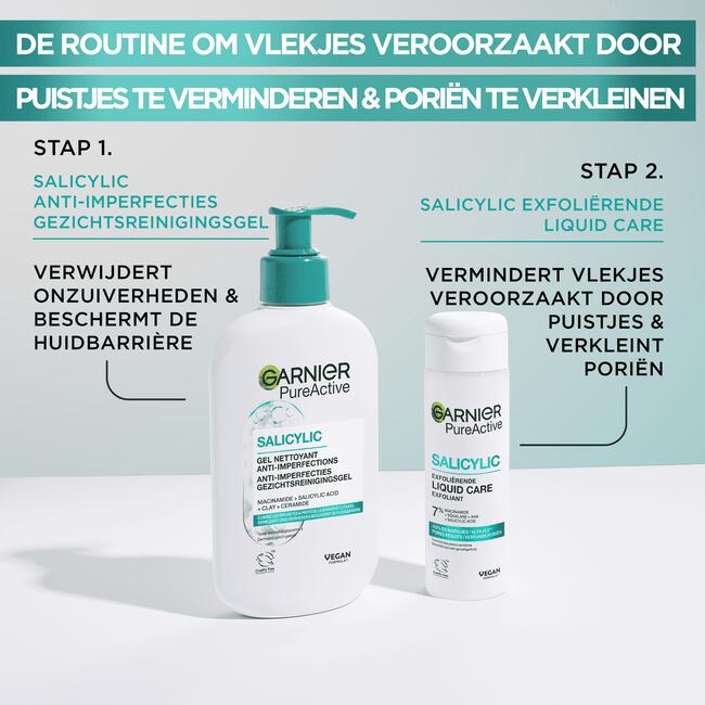 Garnier Pure Active Salicylic Exfoliërende Liquid Care 120 ML