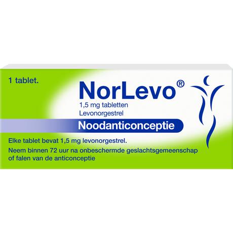 Norlevo Levonorgestrel Morning After Pil 1,5 mg