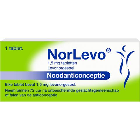 Norlevo Levonorgestrel Morning After Pil 1,5 mg