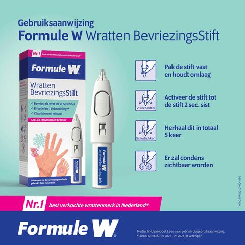 Formule W Wratten BevriezingsStift 15ml