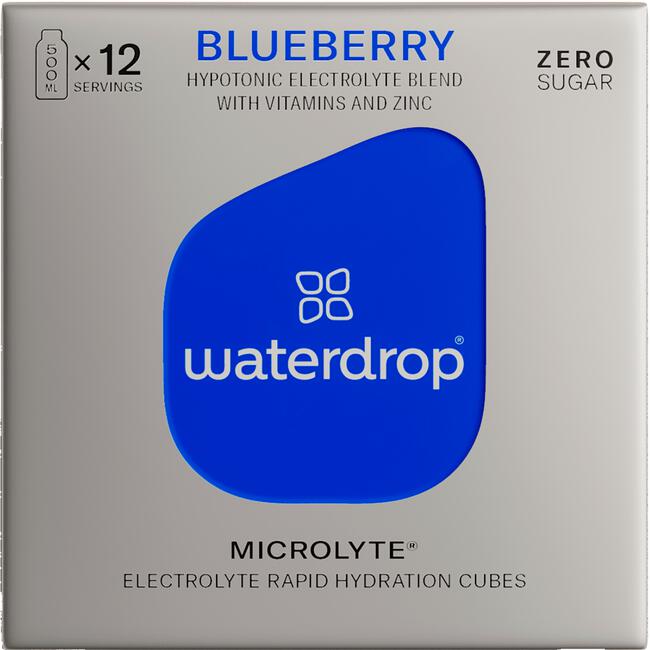 Waterdrop Microlite Blueberry 12 stuks 