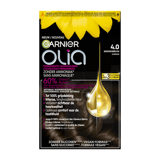 Garnier Olia Permanente Haarverf 4.0 Bruin