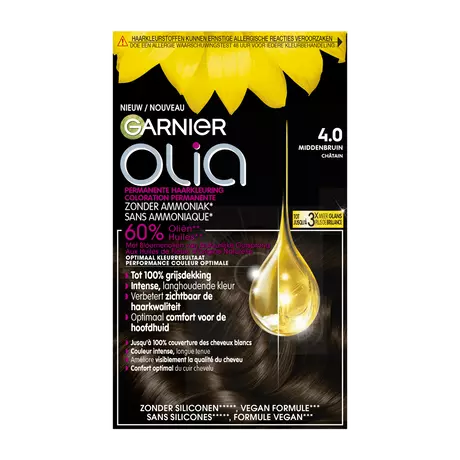 Garnier Olia Permanente Haarverf 4.0 Bruin