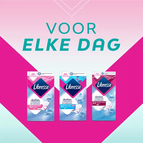 Libresse Dailies Inlegkruisjes Normal 32 stuks