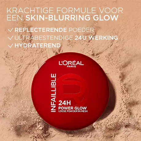 L'Oréal Paris Infaillible 24H Power Glow Loose Powder Medium