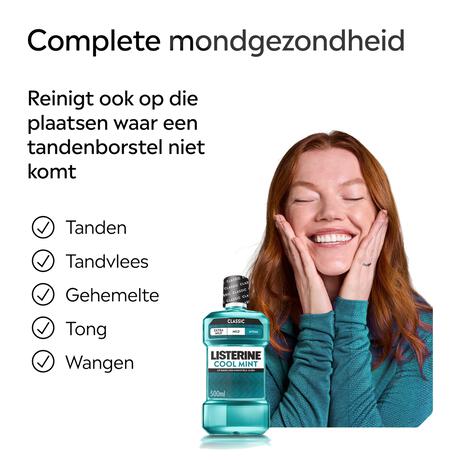 Listerine® Coolmint Mondwater 500 ML