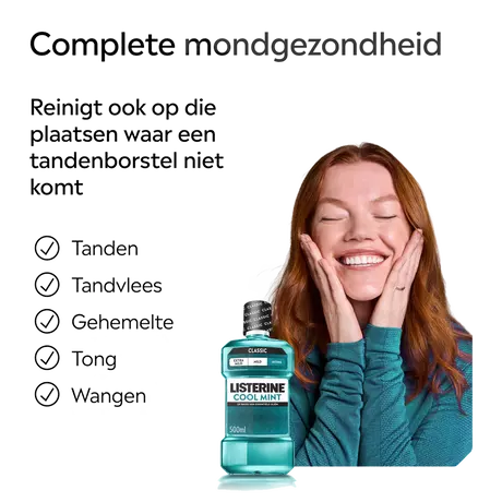 Listerine® Cool Mint Intens Mondwater 500 ML