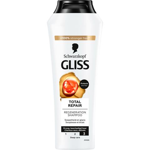 Gliss Total Repair Shampoo 250 ML