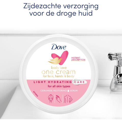 Dove Body Love Light Hydration One Crème 250 ML