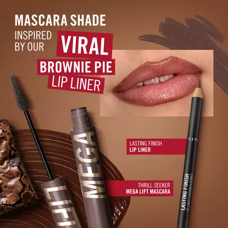 Rimmel London Thrill Seeker Mega Lift Mascara Bruin 3 Brownie Pie