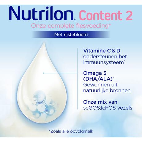 Nutrilon Content 2 Opvolgmelk 6-12 Maanden 800 GR