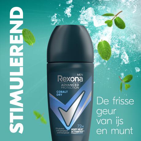 Rexona Men Advanced Protection Cobalt Dry Deodorant Roller 50 ML