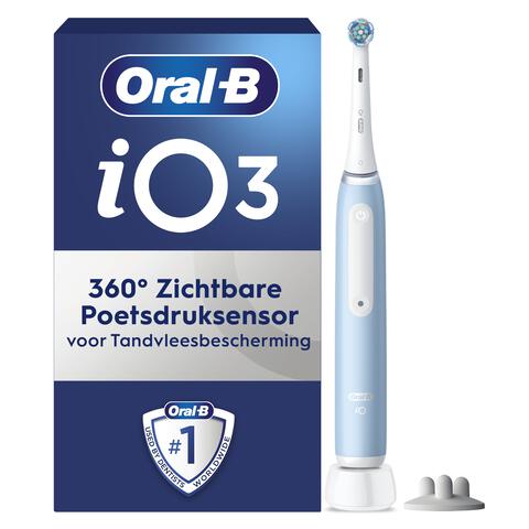 Oral-B iO 3s Blauw Elektrische Tandenborstel 