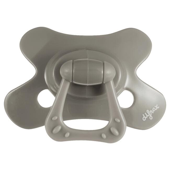 Difrax Fopspeen Dental 18+ M Donkergrijs / Clay