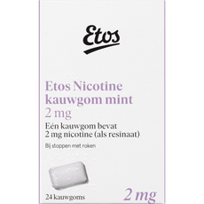 Etos Nicotine Kauwgom Mint 2 mg