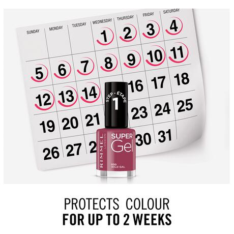 Rimmel London Super Gel Nailpolish 030 Wild Gal