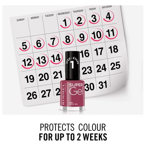 Rimmel London Super Gel Nailpolish 030 Wild Gal