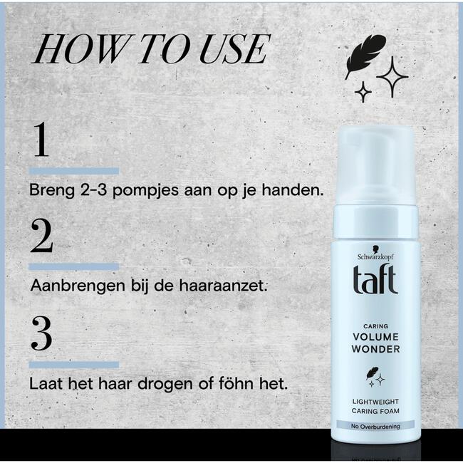 Taft Volume Wonder Mousse