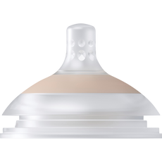 Difrax Mammafeel Flessenspeen Slow 3+ maanden Geschikt voor borst- en flesvoeding