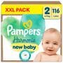 Pampers Harmonie XXL Pack Luiers Maat 2 4-8 KG 116 stuks