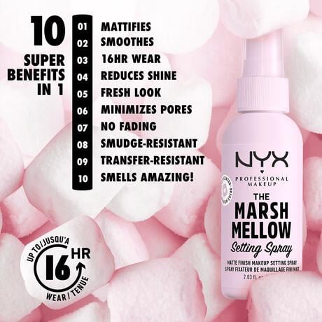NYX Marshmellow Setting Spray 05