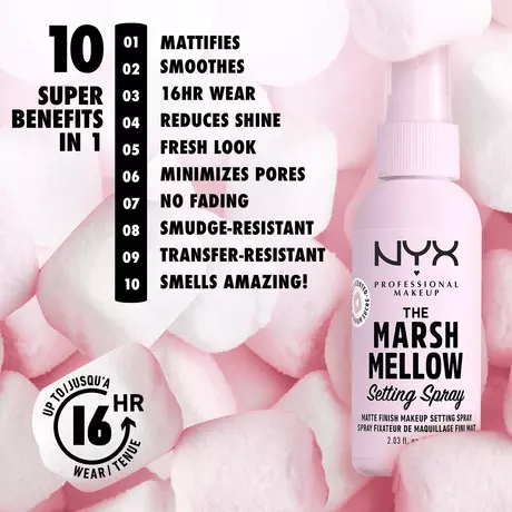 NYX Professional Makeup Marshmellow Setting Spray 05