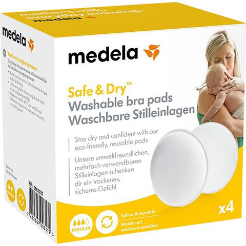Medela Wasbare Zoogcompressen 4 stuks