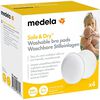 Medela Wasbare Zoogcompressen 4 stuks