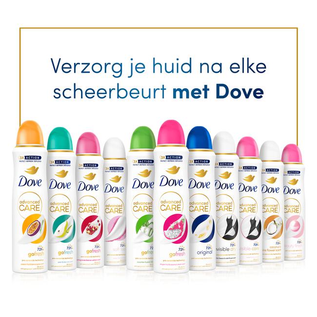 Dove Advanced Care Coconut & Jasmine Flower Anti-Transpirant Deodorant Spray 150 ML