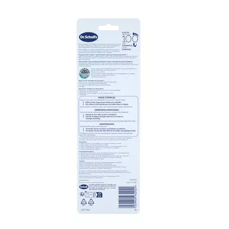 Dr.Scholl's Velvet Smooth Voetvijl met Diamantkristallen