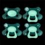 Difrax Natural Fopspeen 0-6 M Glow In The Dark