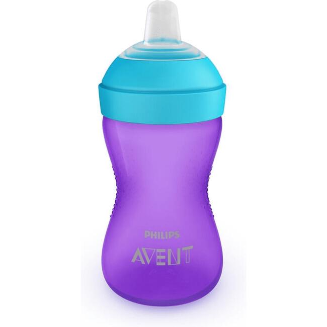 Philips Avent Zachte Bijtbestendige Tuitbeker Paars +9 maanden 300 ML
