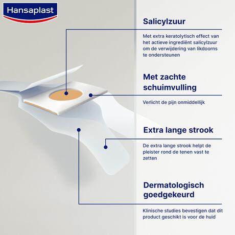 Hansaplast Likdoornpleisters 8 Pleisters