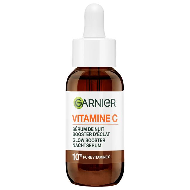 Garnier Skinactive 10% Pure Vitamine C* Anti-Pigmentvlekken Nachtserum met Hyaluronzuur 30 ML