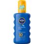 NIVEA SUN Kids Zonnebrand Hydraterende Groen Gekleurde Zonnespray SPF 30 200 ML