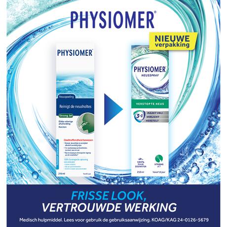 Physiomer Strong Jet - Neusspray Bij Verkoudheid 210 ML