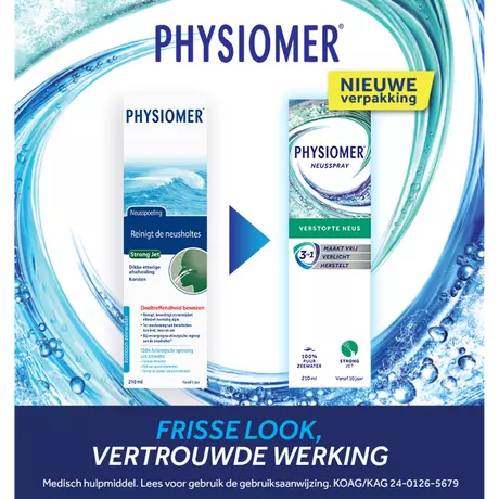 Physiomer Strong Jet - Neusspray Bij Verkoudheid 210 ML