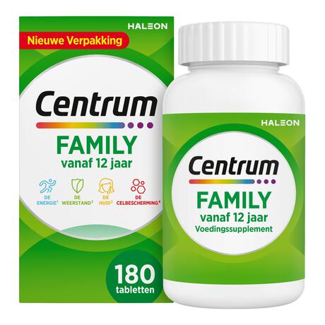 Centrum Family Multivitaminen Tabletten 180 stuks