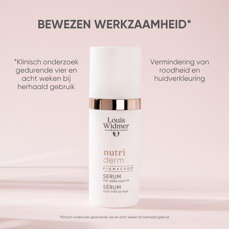 Louis Widmer Nutriderm Pigmacare Serum Zonder Parfum 30 ML