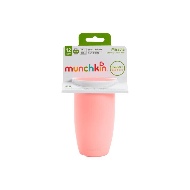 Munchkin Miracle 360° Sippy Anti-Lek Drinkbeker Roze